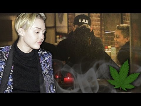 Miley Cyrus Weed in Amsterdam with Afrojack?!
