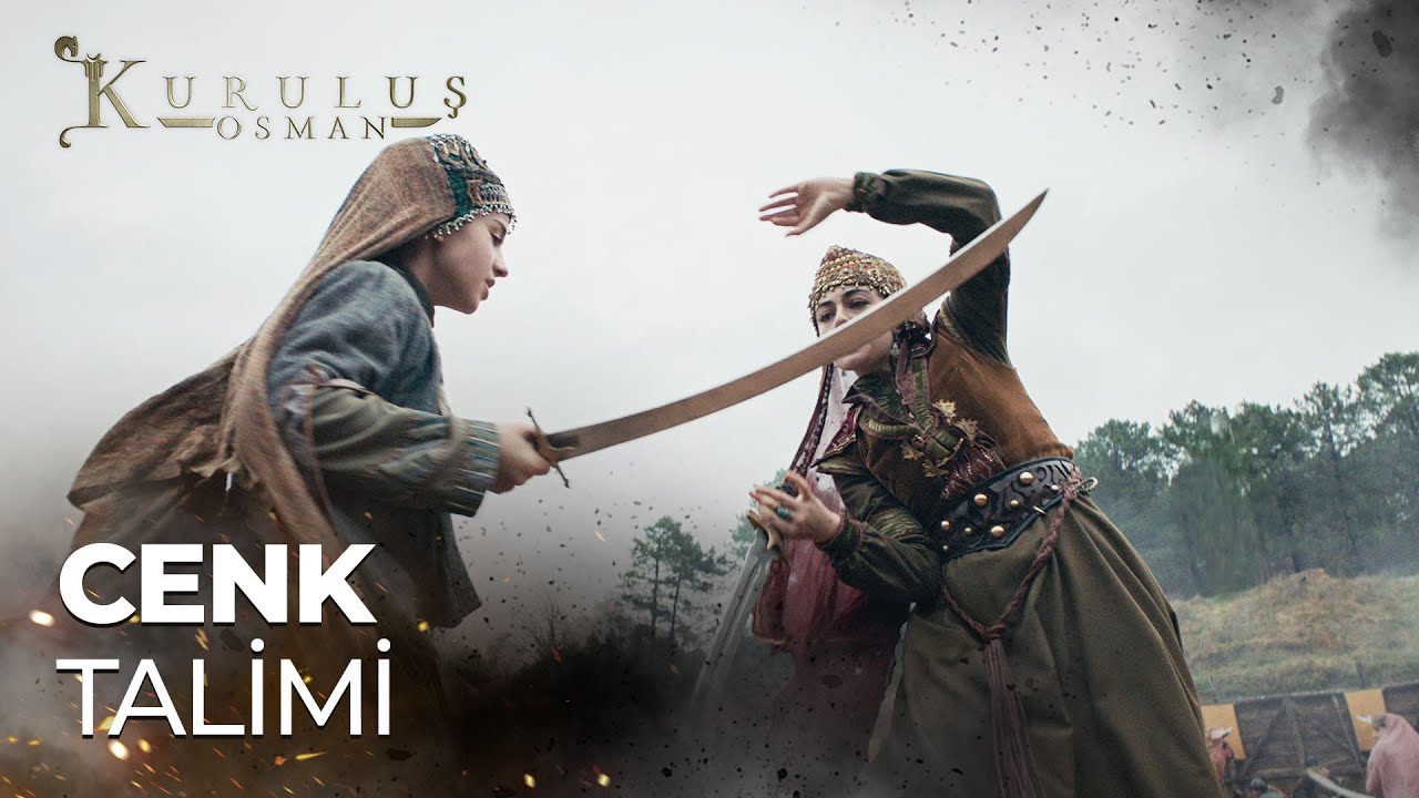 Halime ve Fatma Hatun'un cenk talimi  - Kuruluş Osman