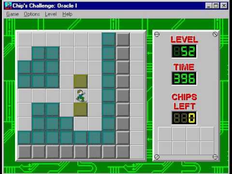 CCLP2 level 52 solution - 313 seconds