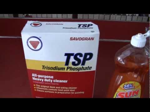 Trisodium phosphate in cleaners