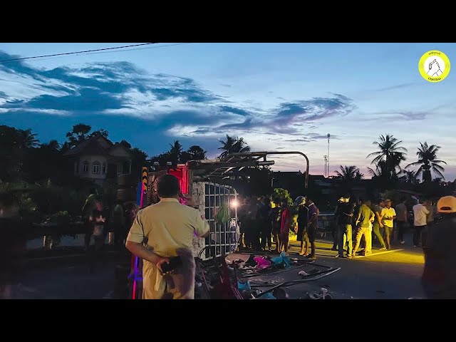 កម្មករម្នាក់ស្លាប់ និង​ជាង ៤០​នាក់​រងរបួស​ក្នុង​ករណី​គ្រោះថ្នាក់ចរាចរណ៍​នៅ​ខេត្ត​កំពង់ឆ្នាំង