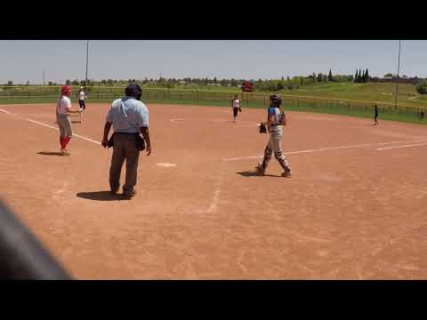 Briana Velazquez 2020 P/SS throws no hitter at Fireworks All Star Game