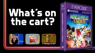 Evercade - What's on the Cart? - Windjammers, Karnov & Friends