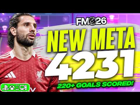 I Found The NEW META 4231! (220+ Goals) | Best FM26 Tactics