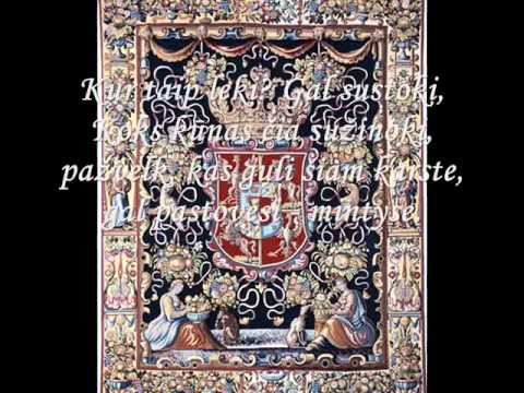 XVI a. Lietuvos muzika // Early Lithuanian music 16th cent. Translations