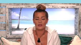 Love Island yawning