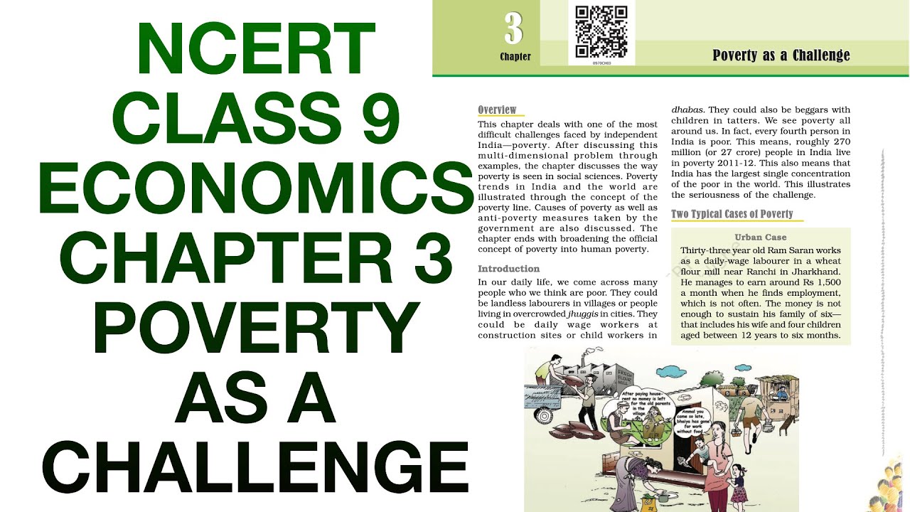 Reading NCERT Class 9 Economics Chapter 3: Poverty as a Challenge|Useful for school exams, UPSC CSE