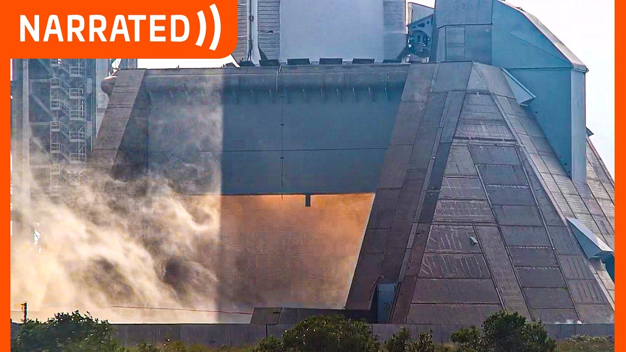 Sparks from Booster 19 (is fire next?) | SpaceX Starbase