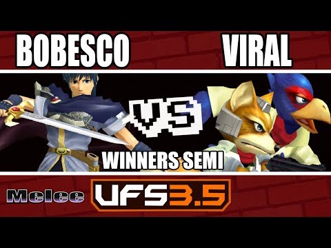 UFSmash 3.5 - Melee - BOX|Bobesco (Marth) VS SGW|Viral (Fox, Falco) - Winners Semi-Final