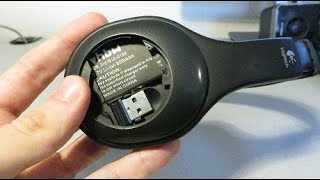 Logitech H800 Battery Modification 850mAh (Ipod 3G Battery) without removing USB connector fixation