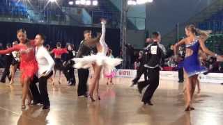 Mistrzostwa Polski Elbląg 2014 14-15 Latin 1/16 Jive 1 Snochowski Tabaka