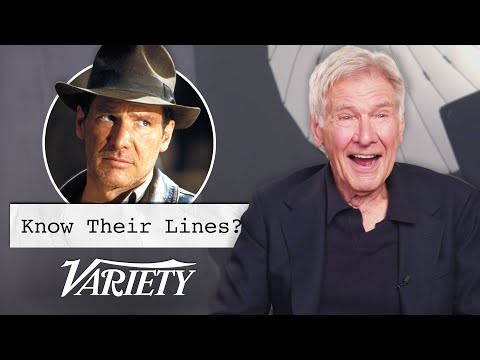 Does Harrison Ford Know His Lines?