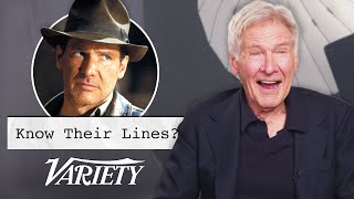 Does Harrison Ford Know His Lines