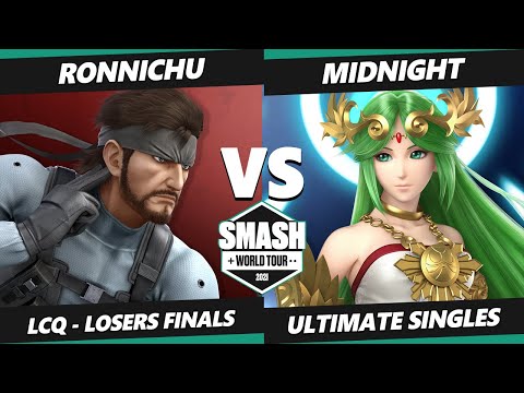 SWT NA Southwest Online Qualifier Match - Ronnichu (Snake) Vs. Midnight (Palutena) SSBU Ultimate