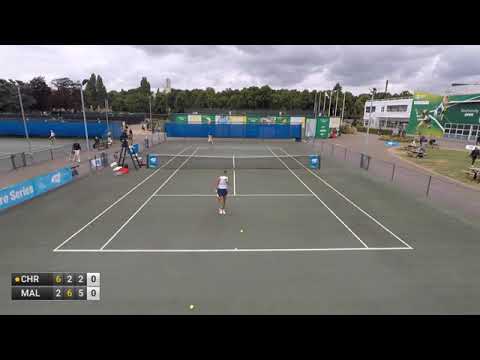 Christie Freya v (WC)Maloney Eliz - W25 Nottingham (last games)