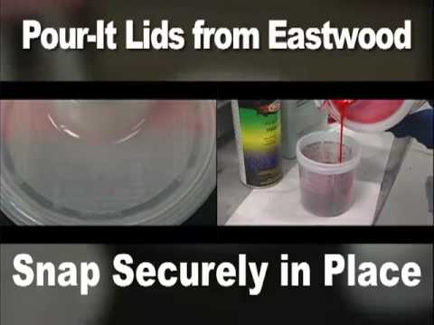 Pour It Paint Lids from Eastwood