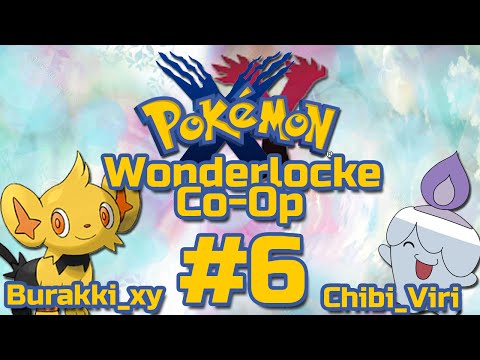 Pokemon XY Wonderlocke Co-Op with Chibi Viri - #6 Bonjour!