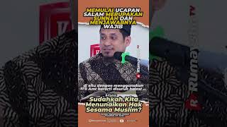Download lagu Memulai Ucapan Salam merupakan Sunnah dan Menjawabnya Wajib - Rumaysho TV mp3 Download lagu Memulai Ucapan Salam merupakan Sunnah dan Menjawabnya Wajib - Rumaysho TV mp3