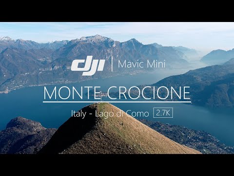 LAKE COMO - MONTE CROCIONE | DJI MAVIC MINI [2.7K]