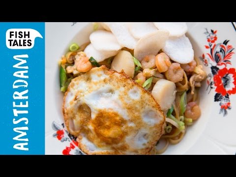 Seafood Mie Goreng with SCALLOPS & SHRIMP | Bart's Fish Tales