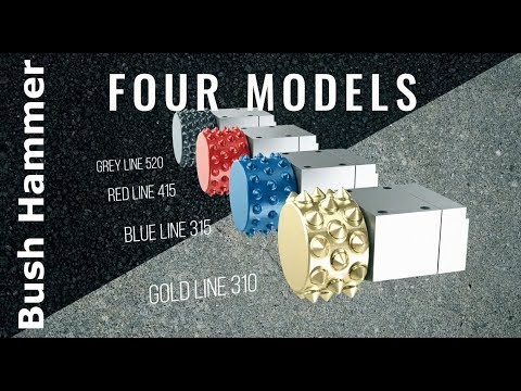 Slide 4 - Bush Hammer Plate★★★ | w shock kit  | 175mm | BLUE | CSP 5-6 (video)