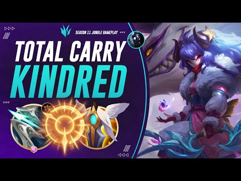 Kindred Is The Most COMPLETE Carry Jungler! | Season 11 Challenger Jungle Gameplay Guide/1v5 Build