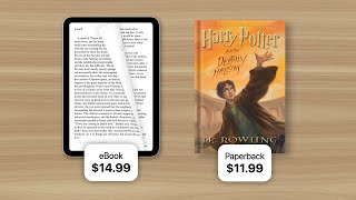 Why eBooks Are More Expensive Than Paperbacks