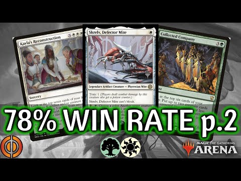 🟢⚪ Selesnya Angels, 78% Win Rate part 2 |  MTG Arena | Explorer | BO3 | Phyrexia: All Will Be One