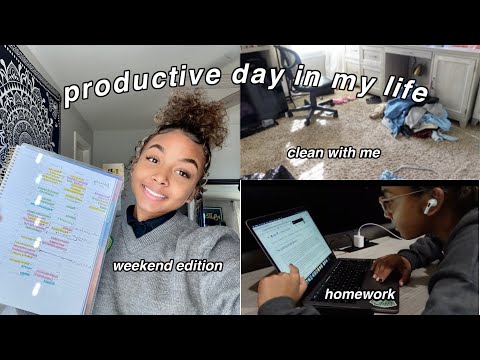 Productive Day in My Life *weekend edition* | LexiVee