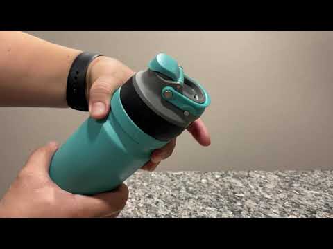 BEST INSULATED BOTTLE!!!  Coleman FreeFlow AUTOSEAL Insulated Stainless Steel Water Bottle
