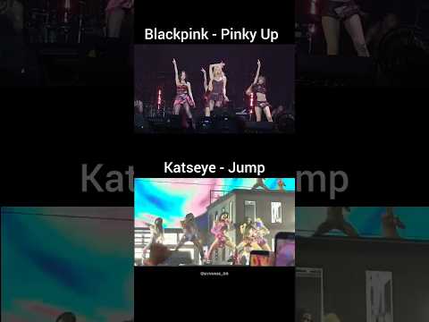 Katseye - Jump OR Blackpink - Pinky Up || Similarity??❤️&zwj;🔥🩷#katseye #pinkyup #blackpink #jump #kpop