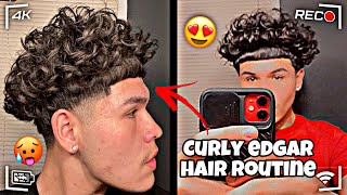 THE BEST CURLY EDGAR HAIR TUTORIAL | HOW TO GET FLUFFY EDGAR HAIR!