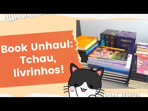 BOOK UNHAUL - Desapegando dos Meus Livros na Shopee ?? | Biblioteca da Rô