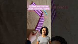 Sapatinho de crochê, já conhecia essa técnica, já segue para mais dicas #crochet #dicas