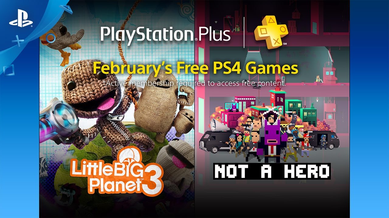 PS Plus: Free Games for February 2017