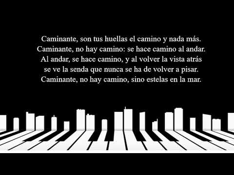 Caminante no hay camino - Joan Manuel Serrat (Letra)