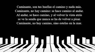 Caminante no hay camino - Joan Manuel Serrat (Letra)
