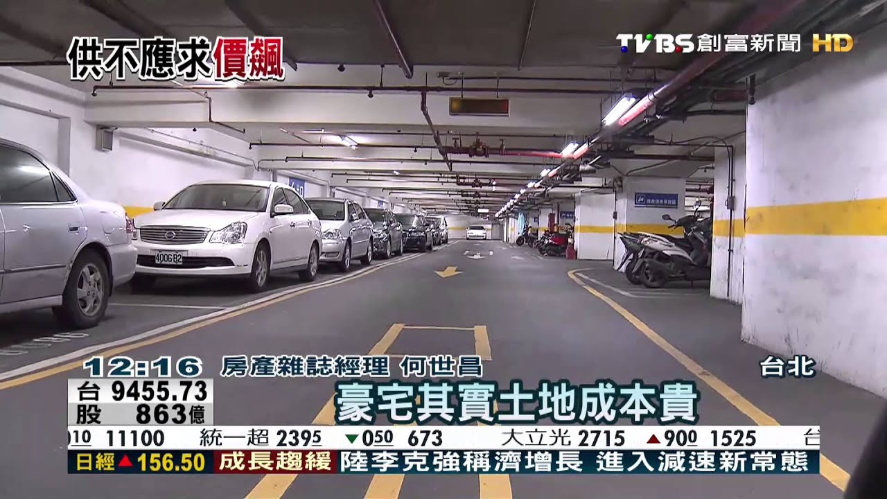 最貴停車位!一個820萬 北市車位價「豪宅化」