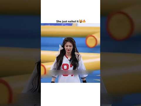 Bai Lu Just Nailed It! 😻🔥 | Keep Running Obstacle Course| 白鹿
