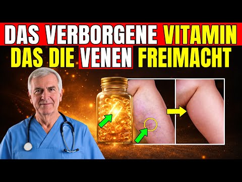 Das verborgene Vitamin, das verstopfte Venen in deinen Beinen reinigt | senioren gesundheit