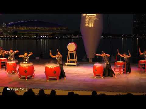 Drum Feng at Esplanade Outdoor Theatre. 21 September 2018