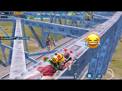 Best Trolling in Bridge Camp 😁😍 | PUBG MOBILE FUNNY MOMENTS