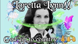 Loretta Lynn, Sadly pass last night in her sleep at the age of 90. One more angel sent home .