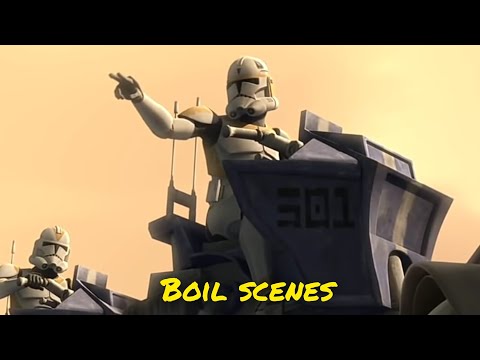 All clone trooper Boil scenes - The Clone Wars