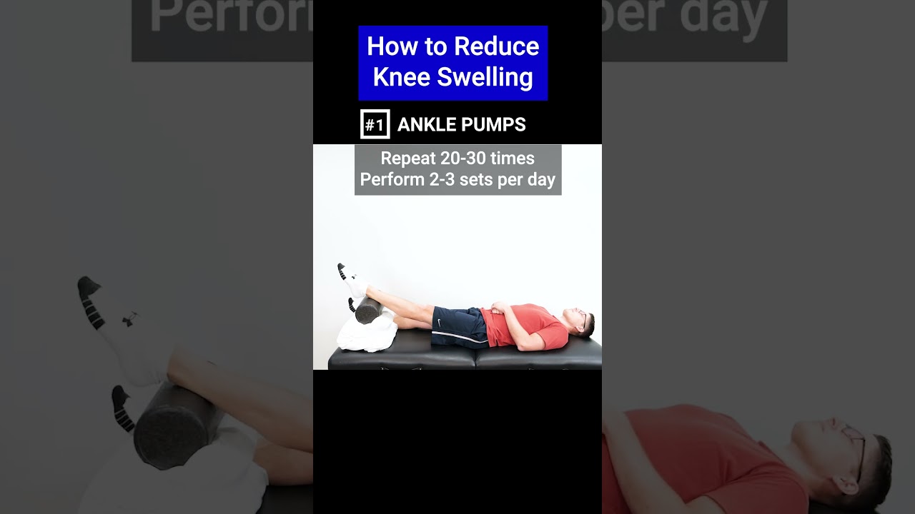 Reduce Knee Swelling with THIS simple exercise