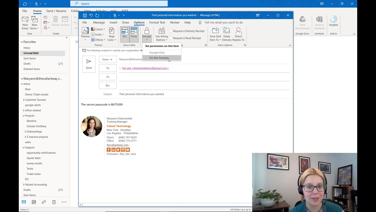 How to know if an email is encrypted?