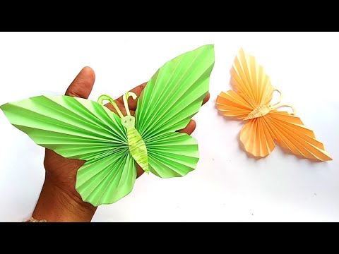 How to make a beautiful paper butterfly 