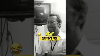 Clapton’s looking for the emergency exit. #ericclapton #paulmccartney #beatles #humor #funny #viral