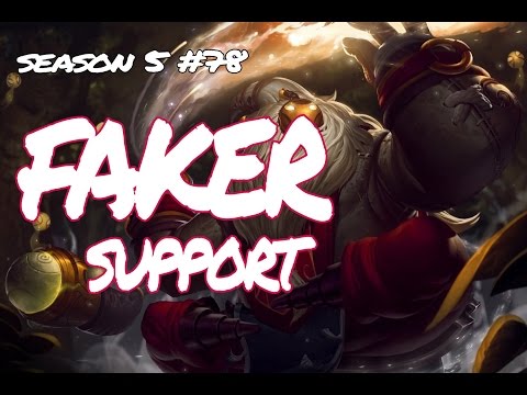 SKT T1 Faker   Bard Support   KR LOL Challenger