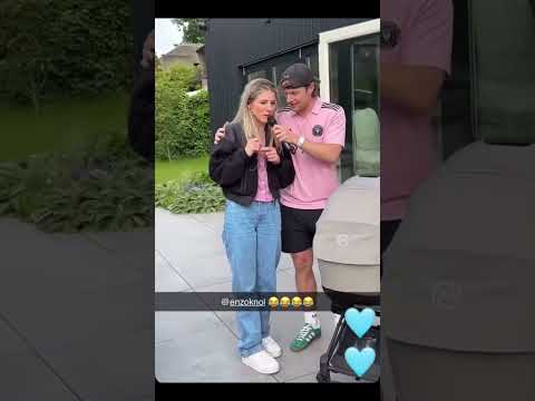 Enzo Knol and Elizabeth are such a cute duo! #dutch #enzoknol #knolpower #milanknol